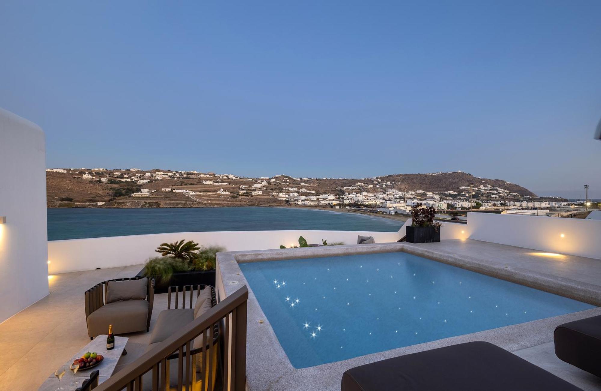 Aeonic Suites And Spa Mykonos Town Exterior foto
